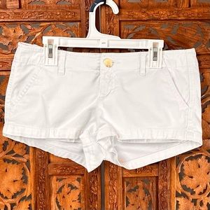White Hollister Shorts